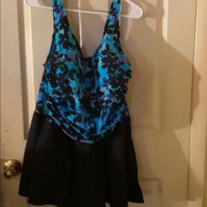 One piece bathing suit